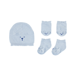 Mayoral Hat, Mittens and Socks Set - Sky (9179)