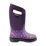 Bogs Classic Boot Flower Stripe Purple - 71560 540