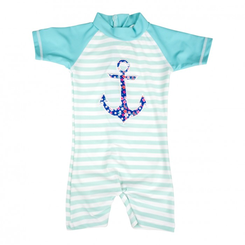 Baby Banz Girls Anchor 1pc Swimsuit