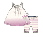 Petit Lem Harmony 2Pcs Set Tunic and Leggings Knit Baby