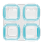 OXO Tot Glass Baby Blocks 4 oz (Set of 4)