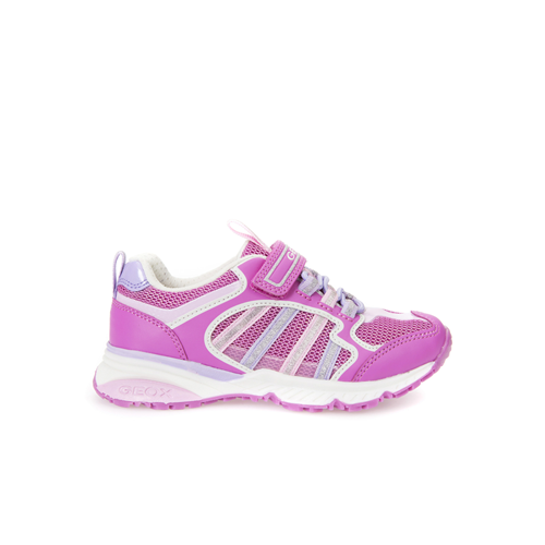Geox Junior Bernie Running Shoes - Fuchsia/Lilac