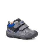 Geox First Steps N.Balu Boys Shoes - Grey/Royal