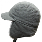 Calikids Boys Wool Ball Hat - Grey