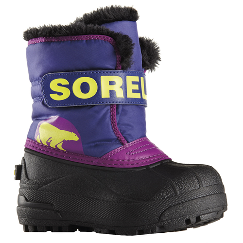 Sorel Toddler Boot - Snow Commander - Grape Juice/Bright Plum