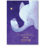 Marian Heath Baby Adoption Card