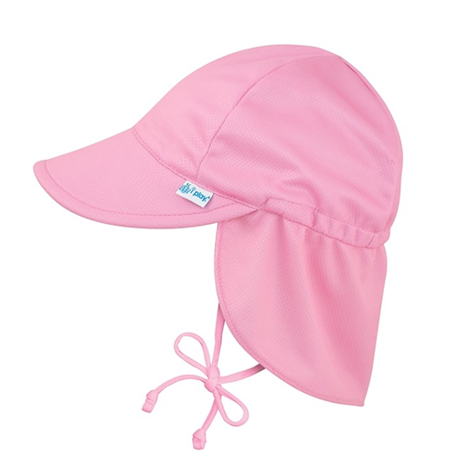 iPlay Breatheasy Flap Sun Protection Hat - Light Pink