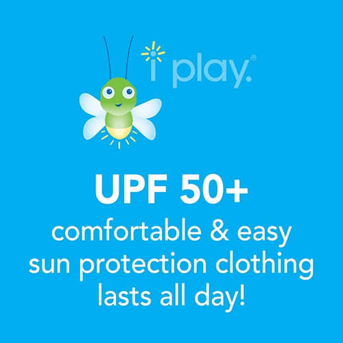 iPlay Breatheasy Flap Sun Protection Hat - Light Aqua