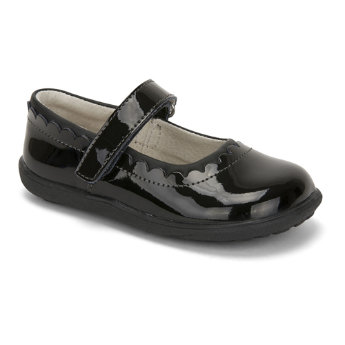 See Kai Run Toddler Jane II Shoes - Black Patent