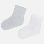 Mayoral 2 socks set (9021), Silver