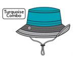 Calikids Boys Quick Dry Hat - Turquoise Combo