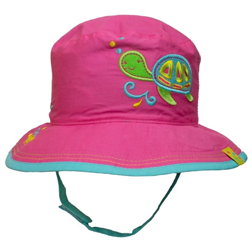 Calikids Girls Fashion Summer Hat - Turtle/Island