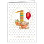Quire Publishing Baby Birthday Card