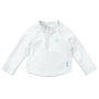 iPlay Long Sleeve Zip Rashguard Shirt - White