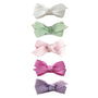 Baby Wisp Chelsea Bows 5-pk Snap Clips