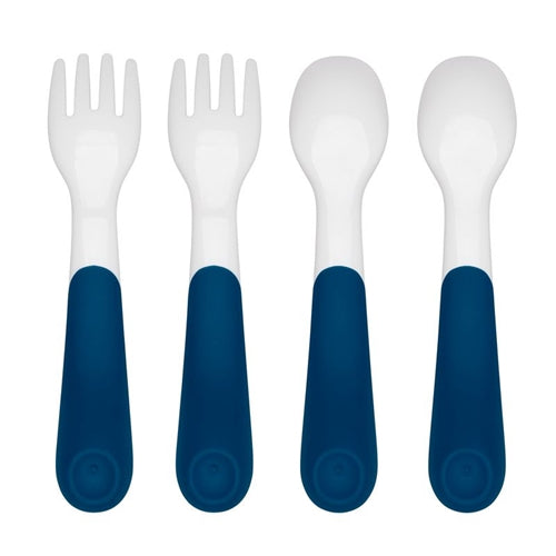 Oxo Tot Plastic Fork & Spoon (2-pack)