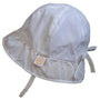 Calikids Summer Cotton Baby Hat - White (S2121)