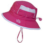 Calikids UV Vented Bucket Hat - Hot Pink (S2119)
