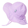Jan & Jul Cotton Floppy Hat - Lavender Eyelet