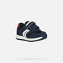 Geox Alben Toddler Sneakers - Navy/ White