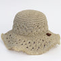 Calikids Raffia Hat - Sand (S2227)
