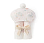 Elegant Baby Print Organic Baby Bath Wrap