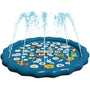 SplashEZ A to Z Splash Pad Sprinkler Pool