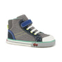 See Kai Run Dane Sneaker Shoes - Gray Denim/Blue