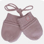Calikids Newborn Knit Baby Mittens with Cord (W2276)