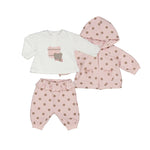 Mayoral 3 Piece Tracksuit - Baby Rose (2666)