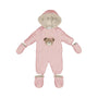 Mayoral Padded Snowsuit - Baby Rose (2675)