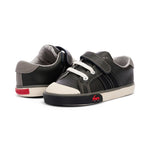 See Kai Run Lucci Shoes - Black Leather/Gray