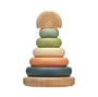 Pearhead Wooden Stacking Toy Tower