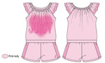 Juicy Couture Pink Lady Romper - JCTXG0451, Pink Lady