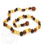 Momma Goose Baby Amber Teething Necklace - Baroque