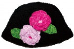 Bellabug Winter Rose Knitted Hat