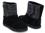Toms Suede with Metallic Wool Tiny Toms Nepal Boot