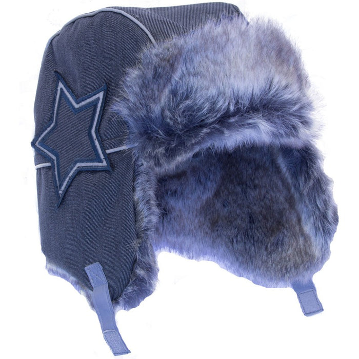 Calikids Aviator Nylon Fur Hat