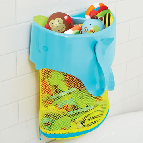 Skiphop Moby Scoop & Splash Bath Toy Organizer